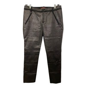 Comptoir des Cotonniers silver and black Slacks